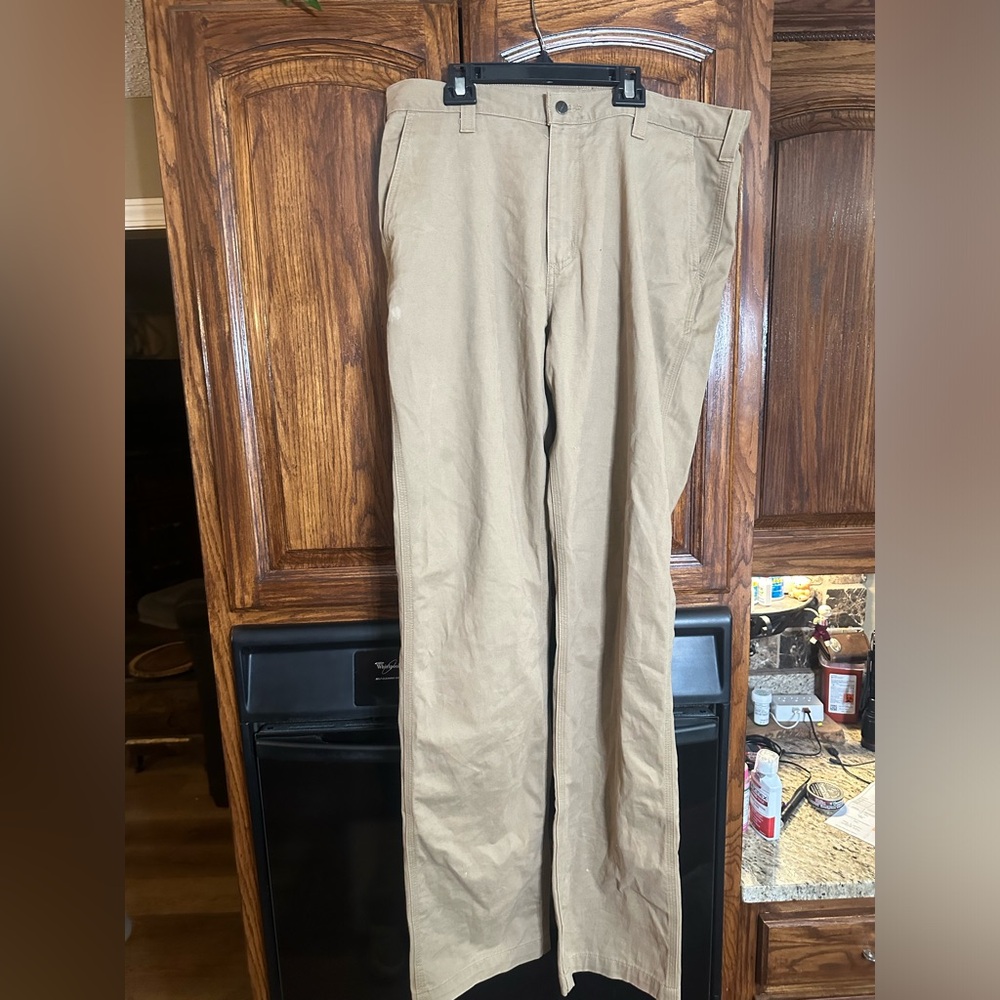 36x36 Khaki Carhartt Relaxed Fit